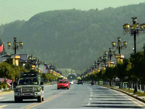 武陵源路灯广告基本情况